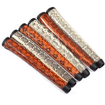 

Snake Leather Midszie Size Golf Putter Grips Pure Handmade Leather Golf Grips
