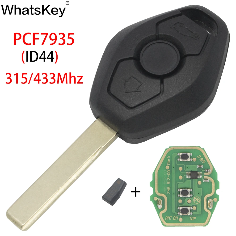 Автомобильный Дистанционный ключ WhatsKey бесключевая Система доступа EWS для BMW E46 E38