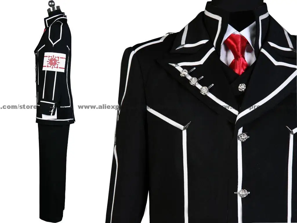 Anime Vampire Knight Cosplay - Vampire Knight Cosplay Boys 'Day Class Halloween Cosplay Uniforme Del Costume