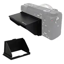 JJC Camera LCD Hood Shade Cover Screen Protector Sunshade Guard for Sony A6400 A6100 A6600 A6000 A6300 A6500 Camera Accessories