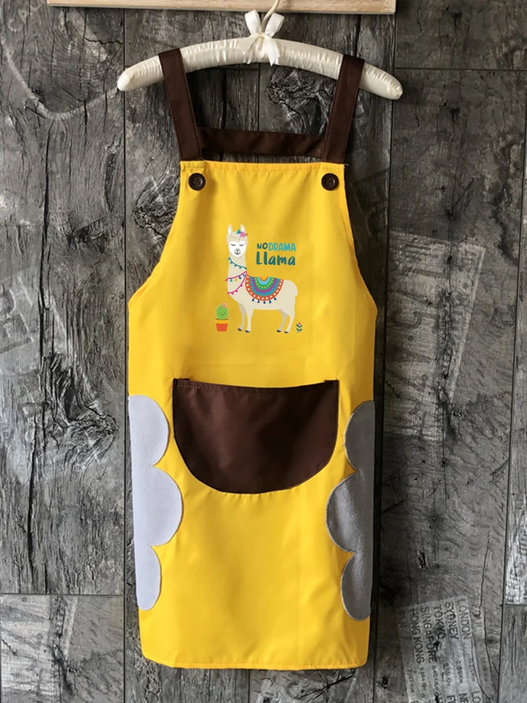Apron Sleeveless Wipe Hand Towel Waterproof and Oil-proof Gardening Pet Shop Florist Overalls Men and Women Work Clothes Gowns