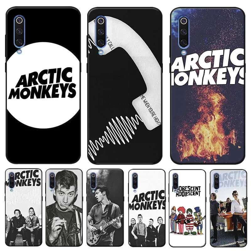 Мягкий силиконовый чехол для телефона Arctic monkeys Rock roll Band xiaomi mi 10 pro 9 9t se 8 pocophone f1 mix 3 |