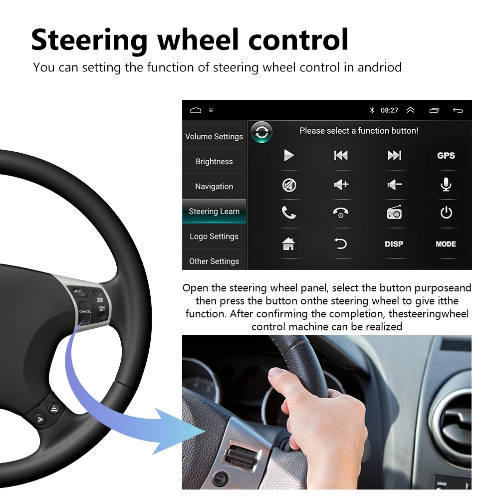 Автомагнитола Podofo мультимедийный плеер на Android 8 1 с 7 "экраном Wi Fi GPS для Opel Astra