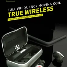 Mifo O5 pro Bluetooth наушники беспроводные Голосовое управление бинауральная Регулировка громкости мини наушники-вкладыши спортивные водонепроницаемые