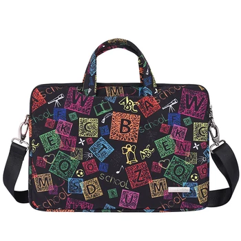 

Canvas Laptop Shoulder Messenger Bag Notebook Case Cover Computer Briefcase for 13 14 15 inch MacBook Pro Air Retina HP DELL