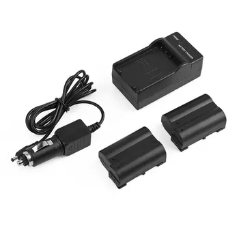 

7.0V 2550mAh EN-EL15 Rechargeable Digital Li-ion Camera Battery + Battery Charger & Car Charger Cable For Cameras