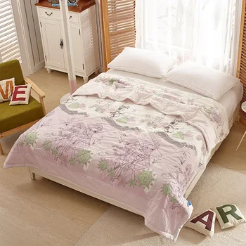 

Disney air conditioner thin quilt kindergarten baby spring and autumn children summer can be washed 150*200 Princess Winnie Mick