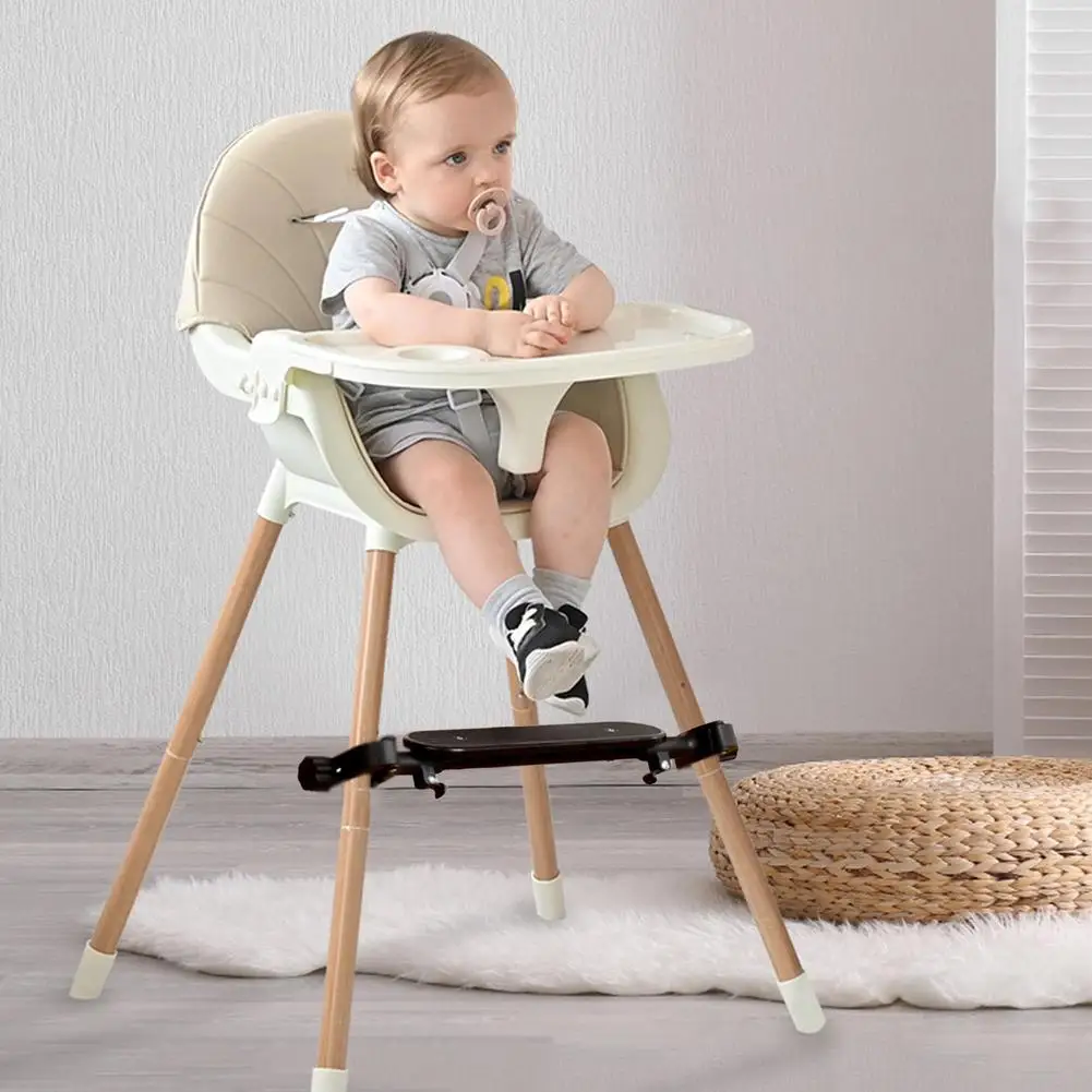 Baby Products Online - High Chair Footrest, Non-Slip Adjustable Natural  Wood Footrest for Baby High Chair Footrest, Baby High Chair Footrest  Compatible with Baby High Chair Accessories - Kideno