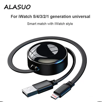 

USB Cable Charger for Apple Watch 5 4 3 2 1 Fast Magnetic Wireless Charging Phone Charger Cable For iPhone 11 pro iPad Lightning
