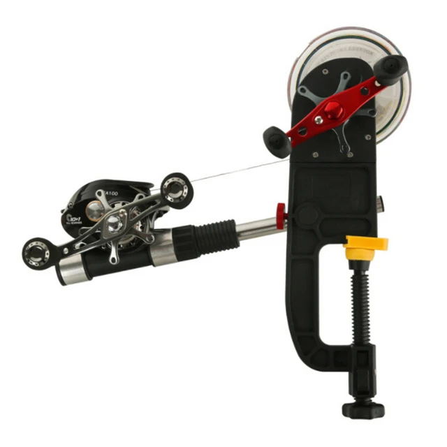 Fishing Line Winder Spooler System Machine Baitcasting Reel