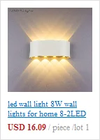 Настенные светильники для гостиной спальни прикроватный светильник 3 Вт 6 Вт светильник s на стену