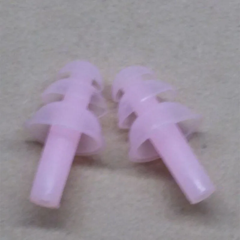 Плавающие беруши для детей, детские мягкие силиконовые водонепроницаемые беруши для серфинга и дайвинга, аксессуары для бассейна, защита от шума - Цвет: pink