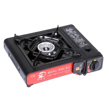 

Portable Gas Stove Outdoor Camping Stove With Storage Case Gas Furnace Thickened Windproof Outdoor Stove Camping Equipment