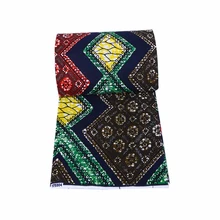 Хлопчатобумажная африканская ткань Гарантированная африканская паганская Olandese Печать Ткань голландский воск Les Pagnes