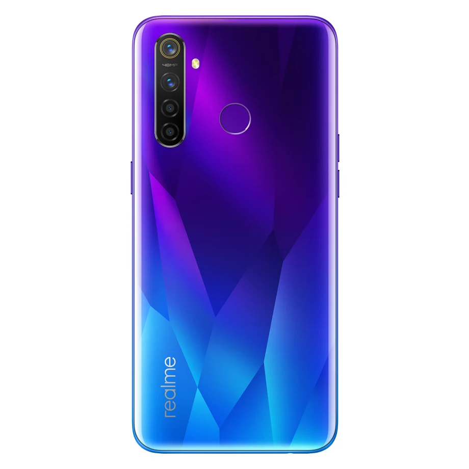 Глобальная версия realme 5 pro, 8 ГБ ОЗУ, 128 Гб ПЗУ, Восьмиядерный процессор Snapdragon 712 AIE, 6,3 дюйма, 4035 мА/ч, 48мп, AI Quad камера - Цвет: Blue