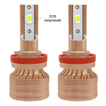 

Car headlight H8 / H4 Led H1 / H7 LED H8 / H9 / H11 / 9005 HB3 9006 HB4 9012 headlight 12V LED 6500K 65W white light