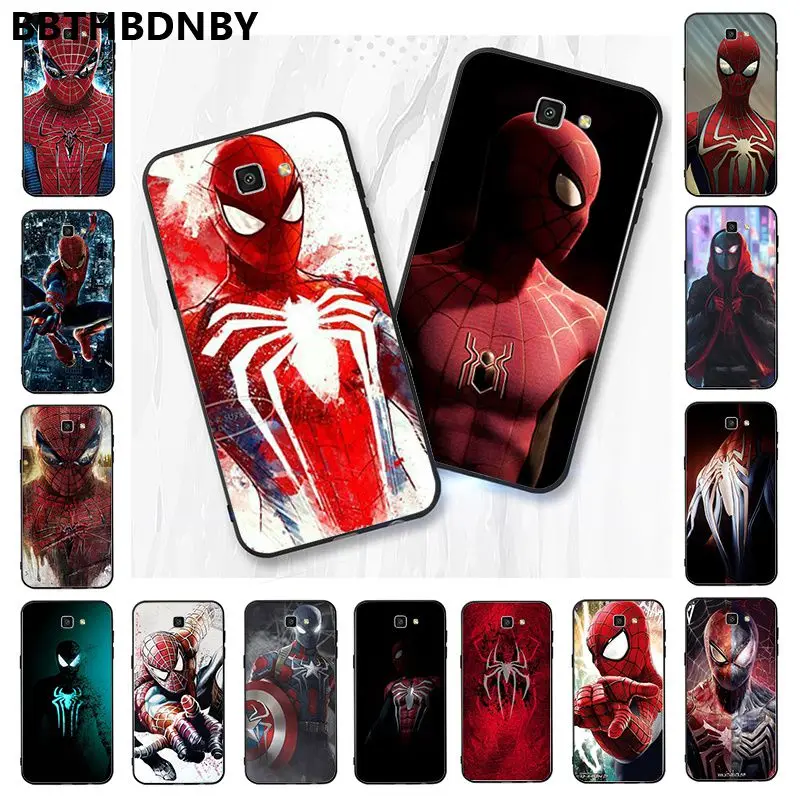 Чехол для телефона Человек-паук Роскошный Уникальный Дизайн чехол samsung S9 plus S6 edge S7