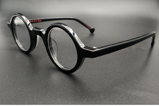 Montura De Gafas Redondas Pequeñas Retro Para Hombre, Lentes Ópticas De Retro Alta Calidad, Lentes Transparentes, Gafas De Lectura Para Monturas - AliExpress