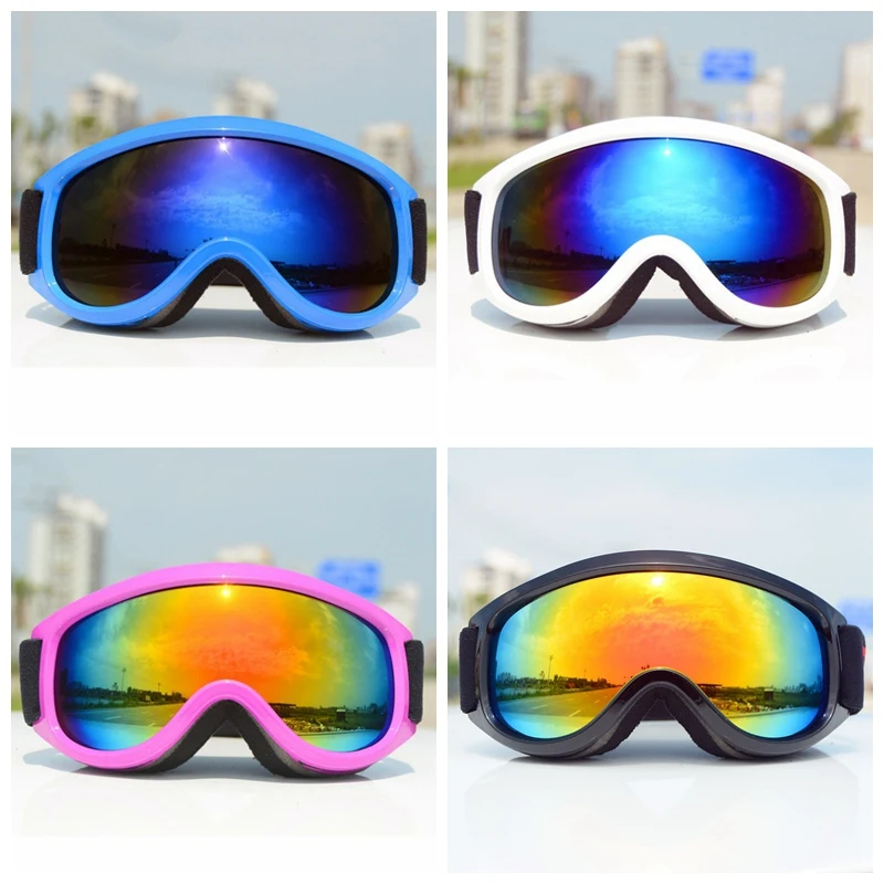 Профессиональные лыжные очки Анти-туман большая Лыжная маска очки ветрозащитные лыжные очки для взрослых мужчин и женщин зимние очки для сноуборда est Новинка