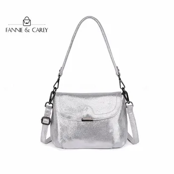 

2020 Hot Sale Luxury Sliver Bags Women Shoulder Handbags Patent Leather High Quality Famous Brand Designer Crossbody Ladies Bags