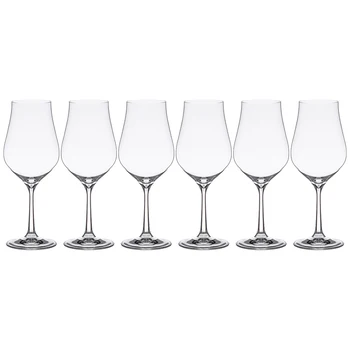 

Wine Glass Set 6 pcs 450ml Tulipa Height = 23 cm. Kitchen supplies