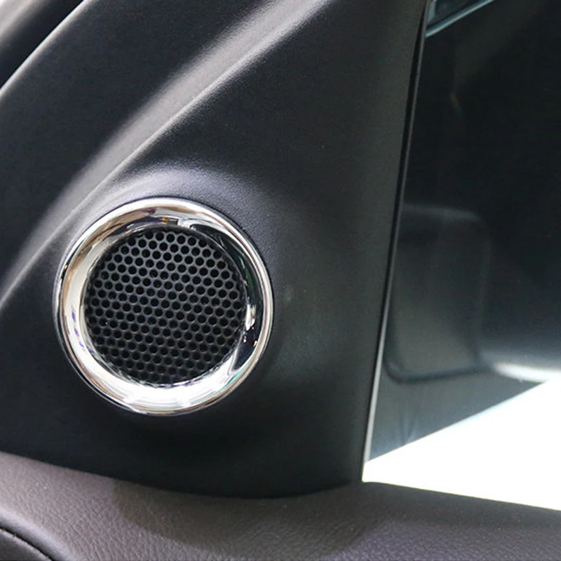 

For 2011-2019 Jeep Grand Cherokee Car Inner Front Door Stereo Speaker Trim Ring