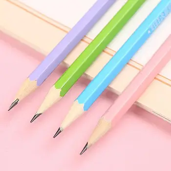 

Adeeing 12PCS Cartoon Writing Pencil Student Lead-free No-poison HB Pencil d20