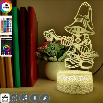 

Game The Witcher Character Image Night Light Color Chgangable for Children Study Event Prize Party Decoration 3d Led Table Lamp