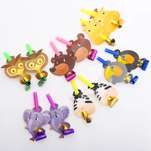 Вечеринка на день рождения рога выдувание добавить в смешной свисток труба детский день рождения мальчики и девочки креативный мультяшный свисток