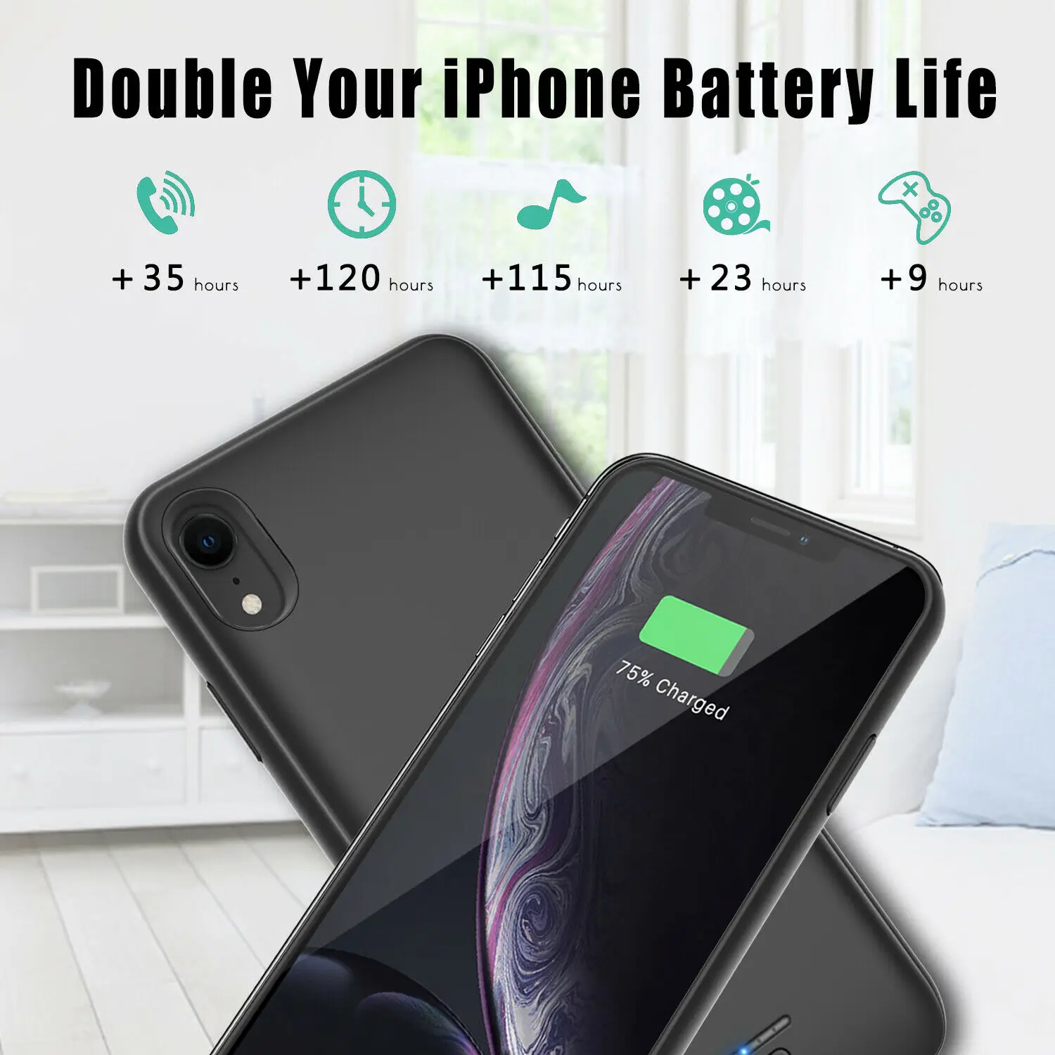 5000 мАч для iPhone XR внешний аккумулятор зарядный чехол умный магнит power Bank пакет зарядное устройство защитный чехол