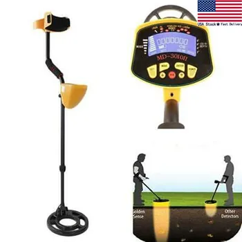 

MD-3010II Metal Detector for Gold Digger Hunter Deep Sensitive Finds LCD Display