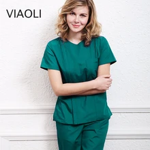 Special Price Button and zipper surgical gown medical suit, summer breathable cotton nurse scrub uniform ,top and pants Special Price Button and zipper surgical gown medical suit, summer breathable cotton nurse scrub uniform ,top and pants
