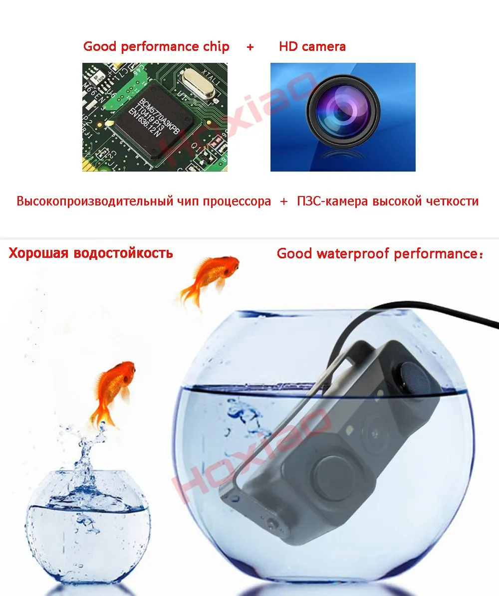 Автомобильный радар и камера заднего вида многофункциональный универсальный