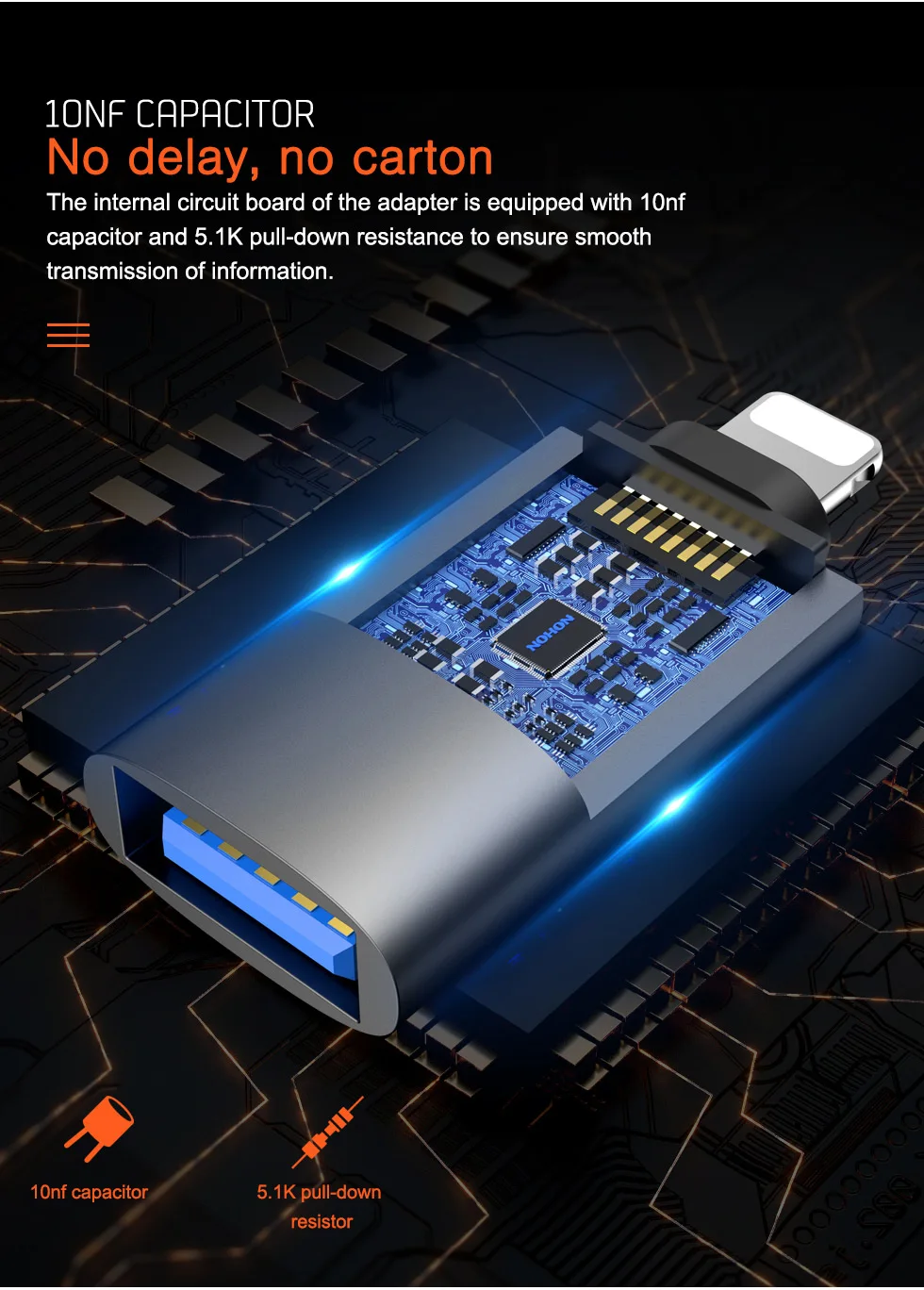 USB OTG адаптер для iPhone 11 Pro Xs Max XR X 6 6s 7 8 Plus iPad iOS 12 13 конвертер синхронизации данных MIDI пианино клавиатура Камера U диск