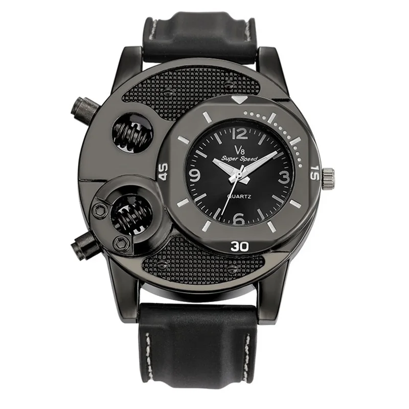 

Classic Men's Watch Casual Silicone Large Dial Military Quartz Watch Men Sports Wristwatches Gift for husband relojes hombre