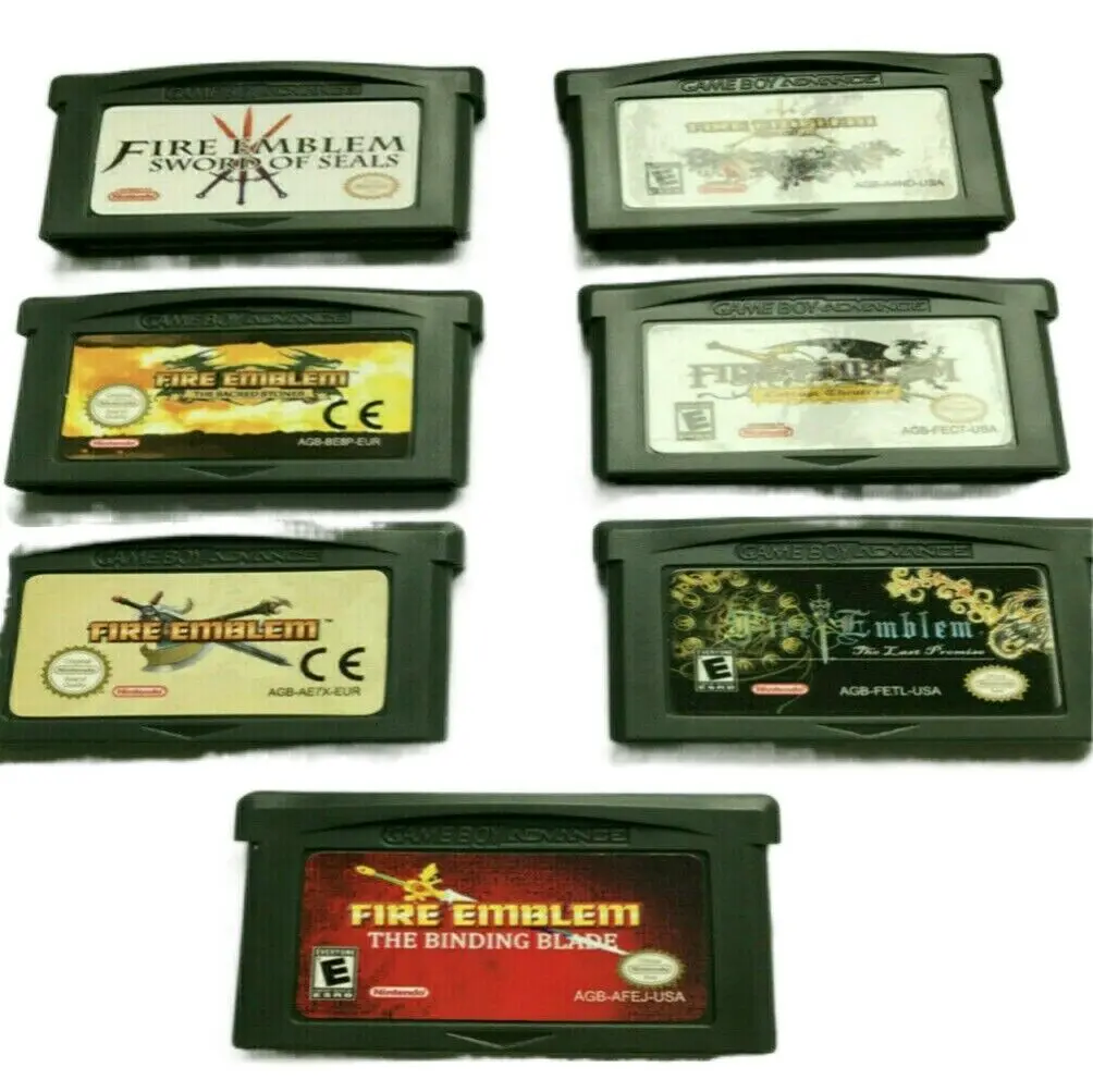 Огненная эмблема меч Реквием картридж игра мальчик Advance GBA NDS NDSL английский |