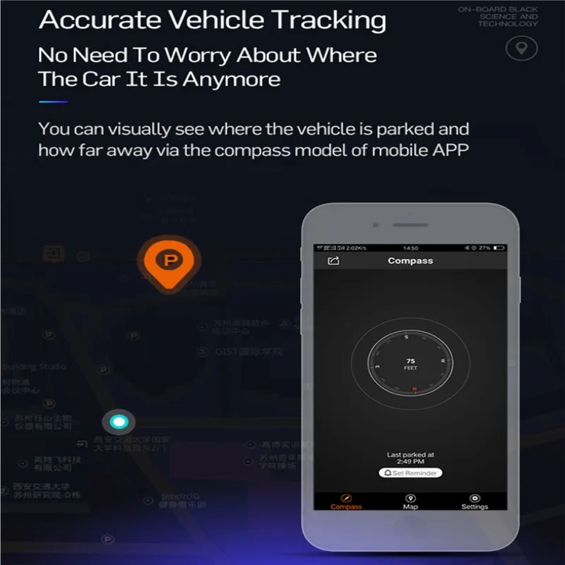 Автомобильное зарядное устройство для телефона многофункциональная спутниковая навигация GPS положение светодиодный экран дисплея