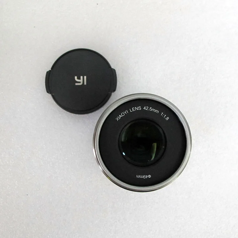 Новый фиксированный объектив 42 5 мм F1.8 для YI M1 Panasonic GF6 GF7 GF8 GF9 GF10 GX85 G85 G6 G7 G8M GX7MX2 GX9 GM1