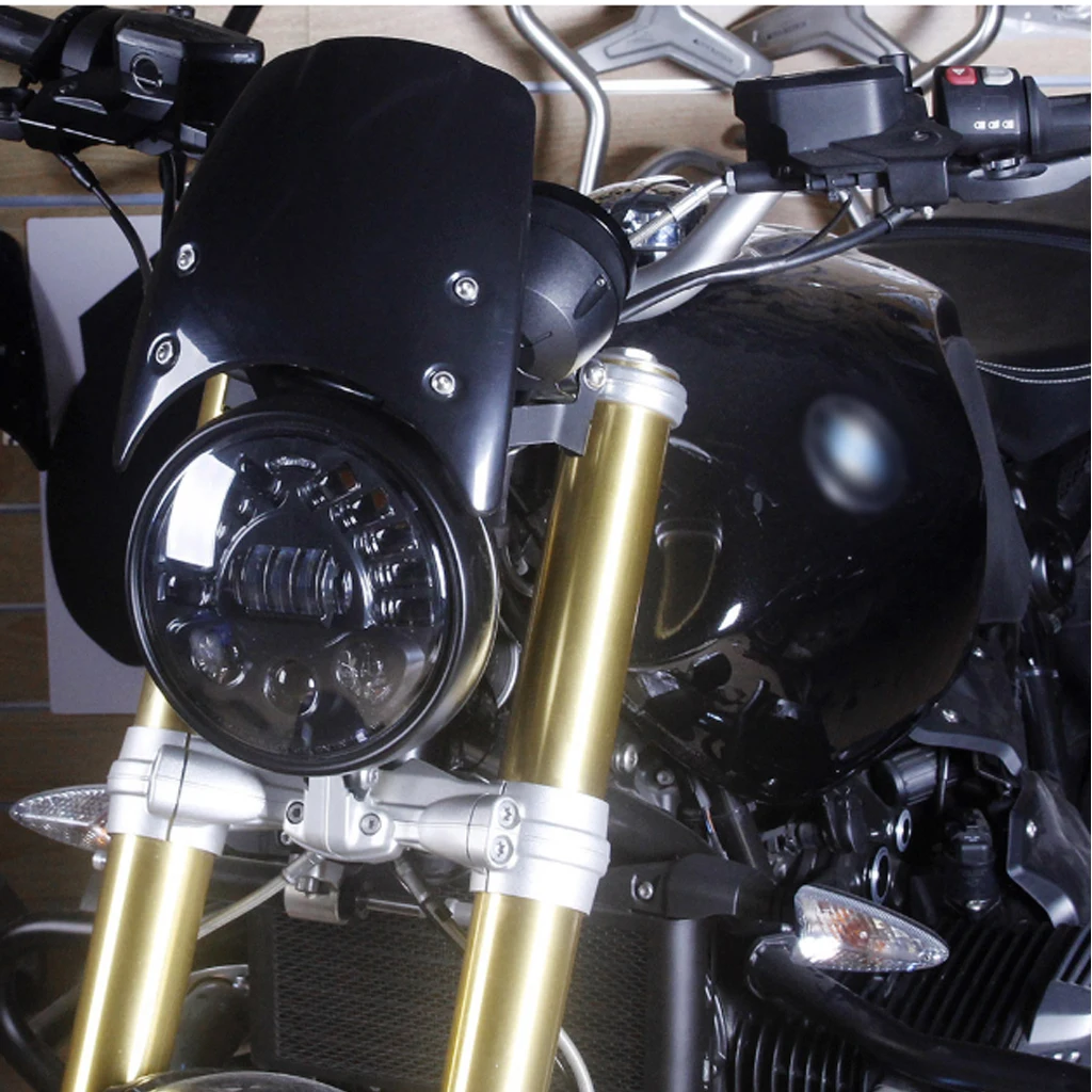 Motorcycle Headlight Fairing Windshield Windscreen Screen Protection Cover Compatible for BMW R Nine T R9T 14-17