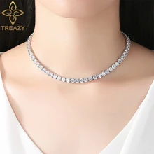 TREAZY Модный кристалл колье ожерелье для женщин жемчужное ожерелье Свадебные украшения подарки ромашка