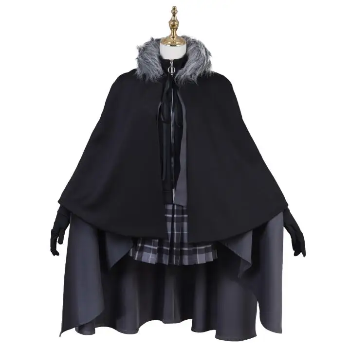 Аниме FGO Grace note-серый Reines El-Melloi Archisorte косплей костюм черный женские костюмы