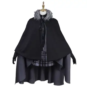 

Anime FGO Grace note-Gray Reines El-Melloi Archisorte Cosplay Costume Black Woman Suits