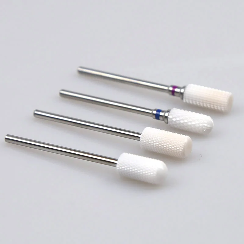 Ceramic Nail Drill Bit Ceramic Cutters For Manicure Machine Nozzle for Manicure Electric Milling Cutter for Nail Art Tool