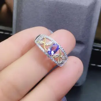 

Tanzanite ring Natural And Real Tanzanite Ring Wedding Engagement Rings for Women 925 sterling silver Ring