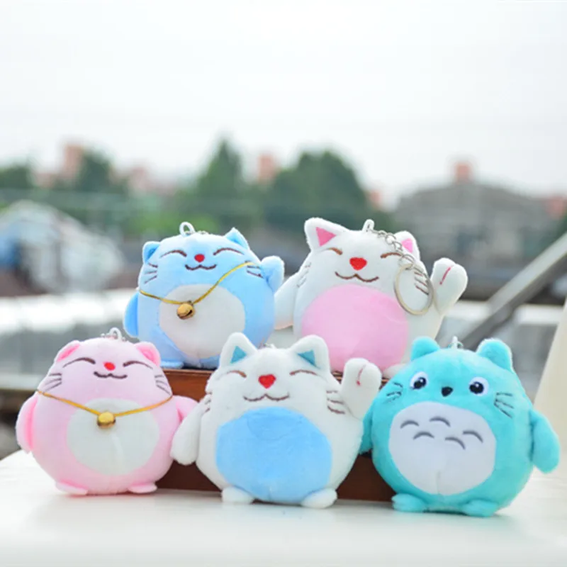 

Cute Kitty Chinchilla Pendant Plush Toy Doll Small Cat Mini Doll Ragdoll Keychain Christmas Gift Birthday Gift