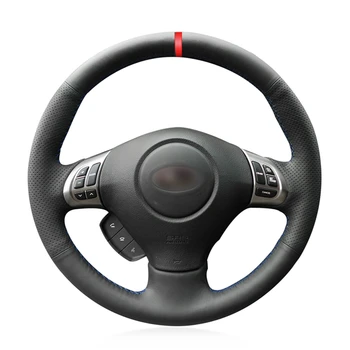 

Black Artificial Leather Car Steering Wheel Cover for Subaru Forester 2008-2012 Impreza 2008-2011 Legacy 2008-2010 Exiga 2009