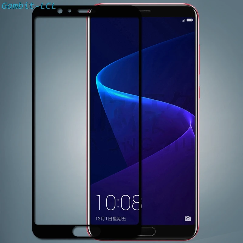 

9H protective glass for Huawei Honor View 10 5.99" film tempered glass screen protector on honor V10 light safety glass