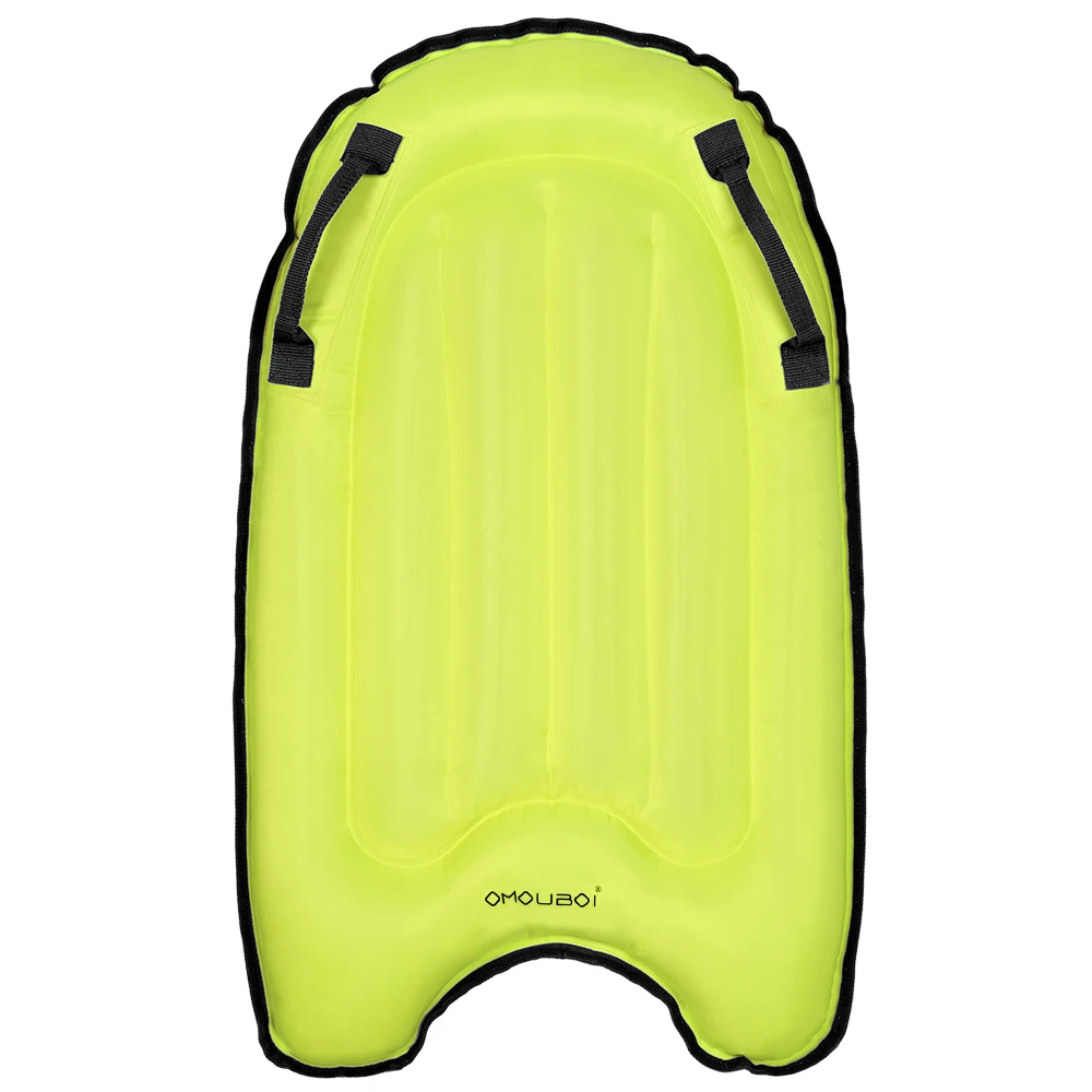 Надувная доска для серфинга портативные бодиборды безопасное освещение легко носить с собой узнать плавания весло для сёрфинга приспособления для водного спорта - Цвет: Белый