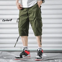 Мужские военные карго шорты летние брендовые новые армейские тактические Шорты хлопковые свободные рабочие повседневные шорты Большие размеры