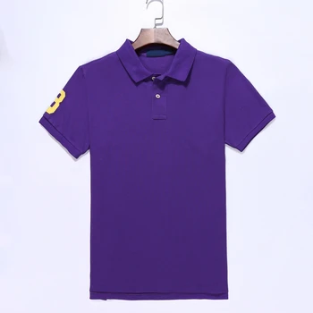 

High quality hombre big horse polo top Men Short sleeve horse rugby Shirt camisa embroidered homme masculine mens shirt brands